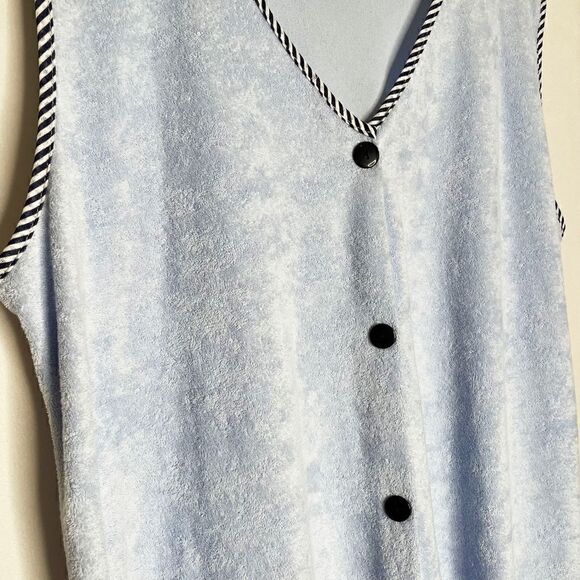 𝅺french Terry Swim Beach Towel Coverup Dress 💚🌻 - Picture 3 of 7